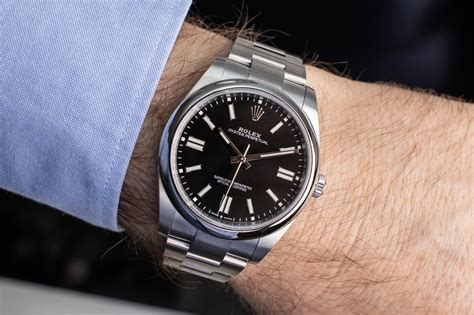 rolex silver with black face|rolex oyster perpetual black dial.